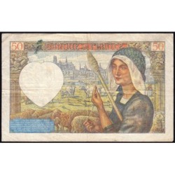 F 19-16 - 20/11/1941 - 50 francs - Jacques Coeur - Série A.138 - Etat : TB+