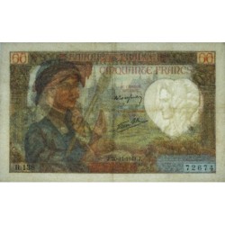 F 19-16 - 20/11/1941 - 50 francs - Jacques Coeur - Série R.138 - Etat : TTB