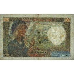 F 19-16 - 20/11/1941 - 50 francs - Jacques Coeur - Série M.139 - Etat : TTB