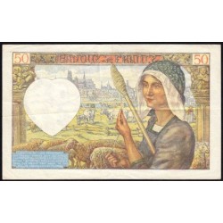 F 19-17 - 18/12/1941 - 50 francs - Jacques Coeur - Série Q.144 - Etat : TTB