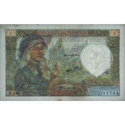 F 19-17 - 18/12/1941 - 50 francs - Jacques Coeur - Série F.150 - Etat : TTB-