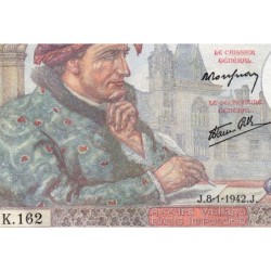 F 19-18 - 08/01/1942 - 50 francs - Jacques Coeur - Série K.162 - Etat : NEUF