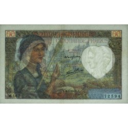 F 19-18 - 08/01/1942 - 50 francs - Jacques Coeur - Série M.162 - Etat : SUP-