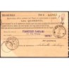 Italie - Mandat Carte - 15 lire - 30/03/1892 - Etat : SUP