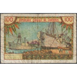 Cameroun - Pick 10 - 100 francs - Série A.18 - 1962 - Etat : B+