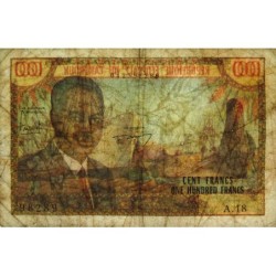 Cameroun - Pick 10 - 100 francs - Série A.18 - 1962 - Etat : B+