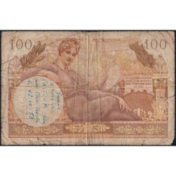 VF 32-02 - 100 francs - Trésor français - Territoires occupés - 1947 - Série K.2 - Etat : B