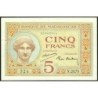 Madagascar - Pick 35b - 5 francs - Série N.2479 - 1937 - Etat : SUP+