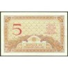 Madagascar - Pick 35b - 5 francs - Série N.2479 - 1937 - Etat : SUP+