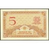 Madagascar - Pick 35b - 5 francs - Série M.3048 - 1937 - Etat : SUP