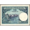 Madagascar - Pick 36b - 10 francs - Série Q.1269 - 1937 - Etat : SUP