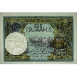 Madagascar - Pick 36b - 10 francs - Série D.769 - 1937 - Etat : SUP+