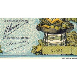 Madagascar - Pick 36a - 10 francs - Série K.424 - 1937 - Etat : SPL