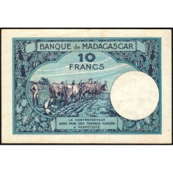 Madagascar - Pick 36c - 10 francs - Série L.1966 - 1948 - Etat : TTB