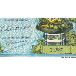 Madagascar - Pick 36c - 10 francs - Série T.1987 - 1948 - Etat : SUP+