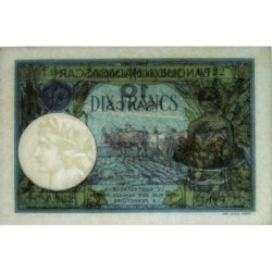 Madagascar - Pick 36c - 10 francs - Série T.1987 - 1948 - Etat : SUP+