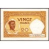 Madagascar - Pick 37b - 20 francs - Série V.360 - 1937 - Etat : SUP