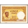 Madagascar - Pick 37b - 20 francs - Série H.580 - 1937 - Etat : TTB