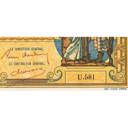 Madagascar - Pick 37b - 20 francs - Série U.581 - 1937 - Etat : SUP