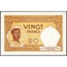 Madagascar - Pick 37b - 20 francs - Série V.360 - 1937 - Etat : SUP+