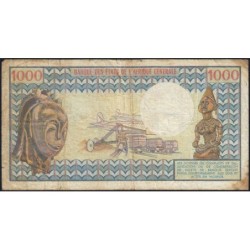 Tchad - Pick 3a_1 - 1'000 francs - Série H.4 - 1974 - Etat : TB-