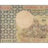 Tchad - Pick 3c - 1'000 francs - Série G.11 - 01/04/1978 - Etat : B+
