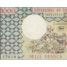 Tchad - Pick 3c - 1'000 francs - Série X.11 - 01/04/1978 - Etat : TTB