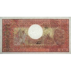 Tchad - Pick 6_2 - 500 francs - Série R.10 - 01/06/1984 - Etat : NEUF