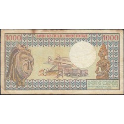 Tchad - Pick 7_1 - 1'000 francs - Série E.12 - 01/06/1980 - Etat : TB