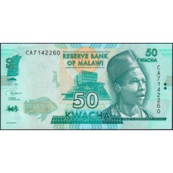 Malawi - Pick 64g - 50 kwacha - Série CA - 01/01/2020 - Etat : NEUF