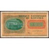 Katanga - Pick 8a - 100 francs - 31/10/1960 - Série CG - Etat : B+