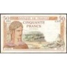 F 17-15 - 29/08/1935 - 50 francs - Cérès - Série A.2731 - Etat : TB+