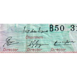 Etats de l'Est des Caraïbes - Pick 13e - 1 dollar - Série B50 - 1974 - Etat : TB-