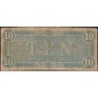 Etats Conf. d'Amérique - Pick 68 - 10 dollars - Lettre C - Série 7 - 17/02/1864 - Etat : TB+