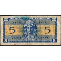Etats Unis - Militaire - Pick M29 - 5 cents - Séries 521 - 25/05/1954 - Etat : TB