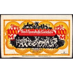 Allemagne - Notgeld - Bielefeld - 1'000 mark - 15/12/1922 - Billet en lin - Etat : pr.NEUF