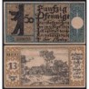 Allemagne - Notgeld - Berlin - 50 pfennig - Type 13 - 09/09/1921 - Etat : TTB