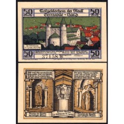 Allemagne - Notgeld - Gernrode - 50 pfennig - Type 5 - 21/10/1921 - Etat : SPL+