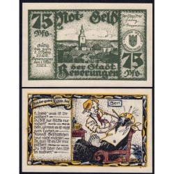 Allemagne - Notgeld - Beverungen - 75 pfennig - 01/05/1921 - Etat : SPL+