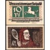 Allemagne - Notgeld - Braunschweig - 10 pfennig - Série 1 - Réf. c - 01/05/1921 - Etat : NEUF
