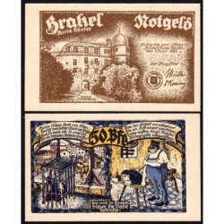 Allemagne - Notgeld - Brakel - 50 pfennig - Série 3 - 01/06/1921 - Etat : NEUF