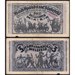 Allemagne - Notgeld - Bielefeld - 2 millions mark - 11/08/1923 - Etat : TB+
