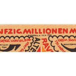 Allemagne - Notgeld - Bielefeld - 50 millions mark - 25/09/1923 - Etat : TTB