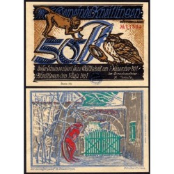 Allemagne - Notgeld - Kneitlingen - 50 pfennig - Type 1a - Série 1b - 01/07/1921 - Etat : NEUF