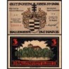 Allemagne - Notgeld - Ballenstedt-im-Harz - 3 mark - Type 3 - 22/03/1921 - Etat : SPL