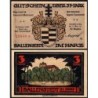 Allemagne - Notgeld - Ballenstedt-am-Harz - 3 mark - Type 3 - 22/03/1921 - Etat : SPL