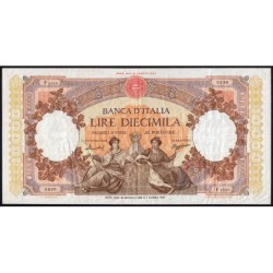 Italie - Pick 89c_9 - 10'000 lire - Série F 1519 - 24/01/1959 - Etat : TTB