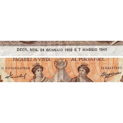 Italie - Pick 89c_9 - 10'000 lire - Série F 1519 - 24/01/1959 - Etat : TTB