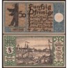 Allemagne - Notgeld - Berlin - 50 pfennig - Type 1/8 - 09/09/1921 - Etat : SUP