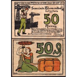 Allemagne - Notgeld - Blumenthal - 50 pfennig - 25/07/1921 - Etat : SPL